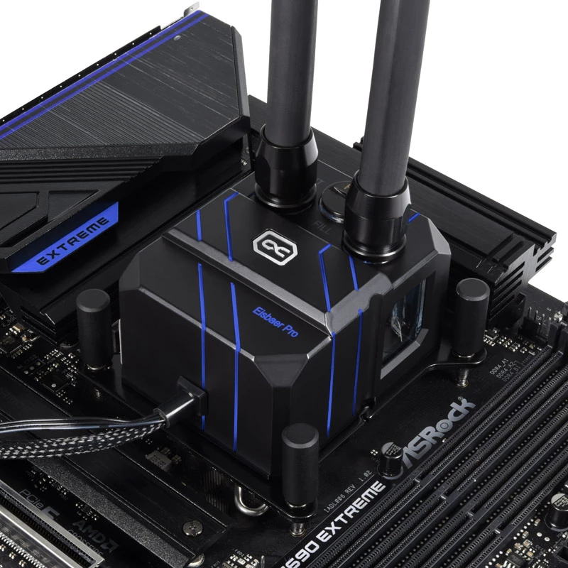 Jäähdytysneste Alphacool Eisbaer Pro Aurora akryyli kupari nikkeli 1/4 inch