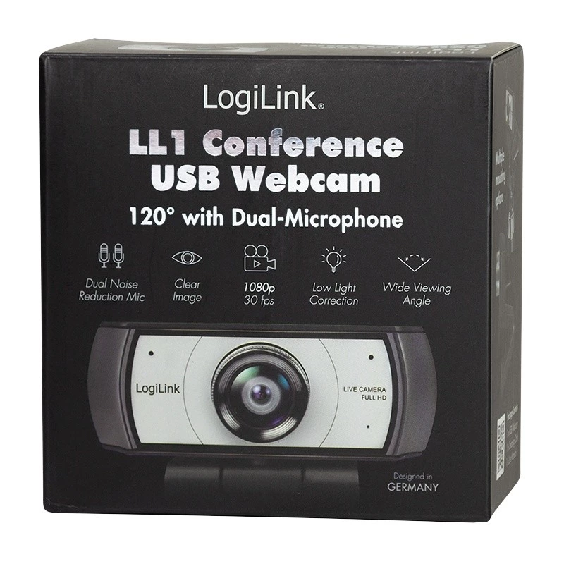 Verkkokamera LogiLink Conference HD USB