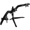 SilverStone SST-ARM31BS kolmen näytön teline, musta