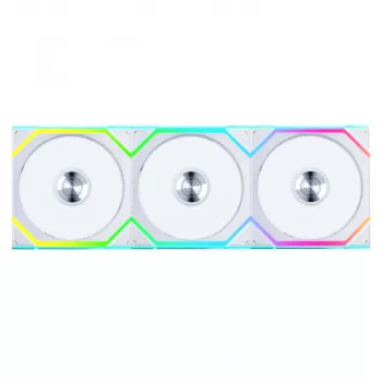 Lian Li UNI FAN SL Wireless 120 ARGB Reverse Blade valkoinen 3 kpl:n pakkaus