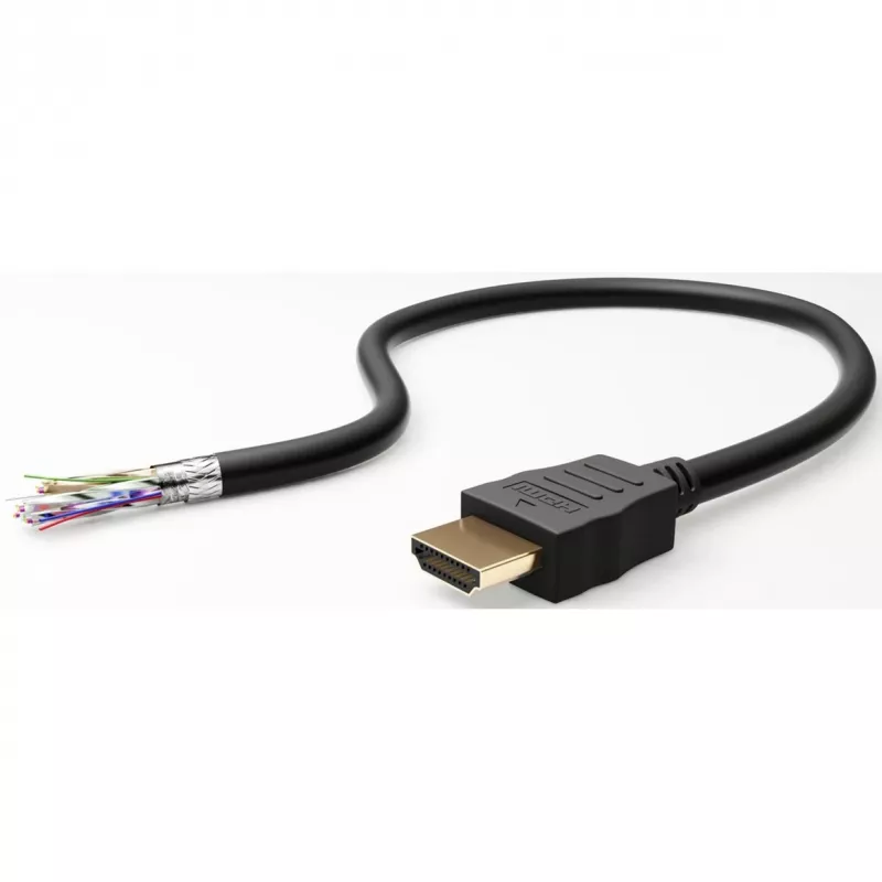 Goobay Series 2.1 8K Ultra High-Speed HDMI™ -kaapeli Ethernetillä, musta, 3 m - suurnopeuskaapeli 8K@60 Hz (47575)