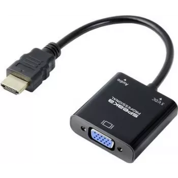 SP-10352148 HDMI-sovitin [1x - 1x VGA] musta Standard 0,15 (SP-10352148)