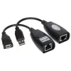 Genway USB-EX-50 USB-keskitin USB 2.0 musta