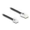 DeLOCK puhelinkaapeli RJ45-pistoke - RJ11-pistoke musta 3 m