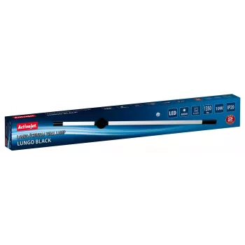 Activejet Lungo musta LED-seinävalaisin
