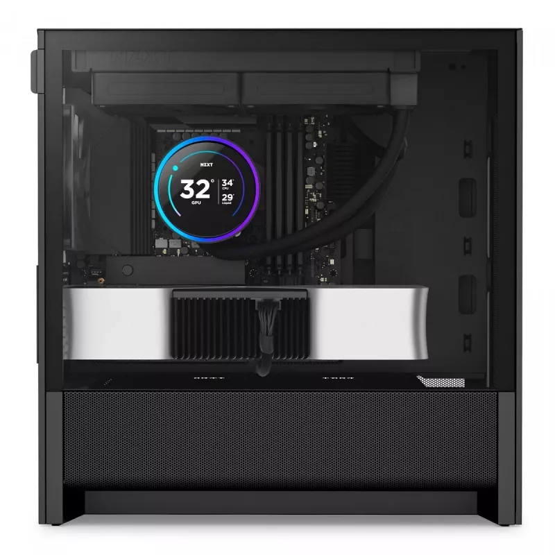 NZXT H3 Flow Micro ATX Airflow -kotelo - musta