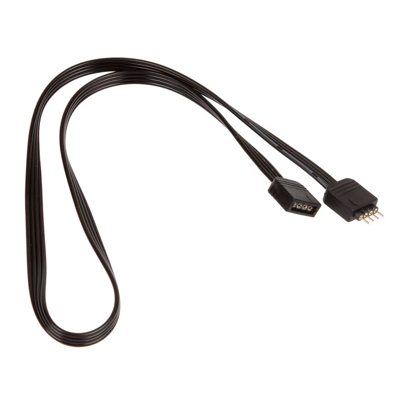 Akasa AK-CBLD01-50BK LED-valonauhan jatkokaapeli, 50 cm, musta