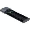 Inter-Tech GD-MS013 M.2 NVMe -asemakotelo, USB-C 3.2 Gen 2 10 Gbit/s, 113x37x12 mm, harmaa