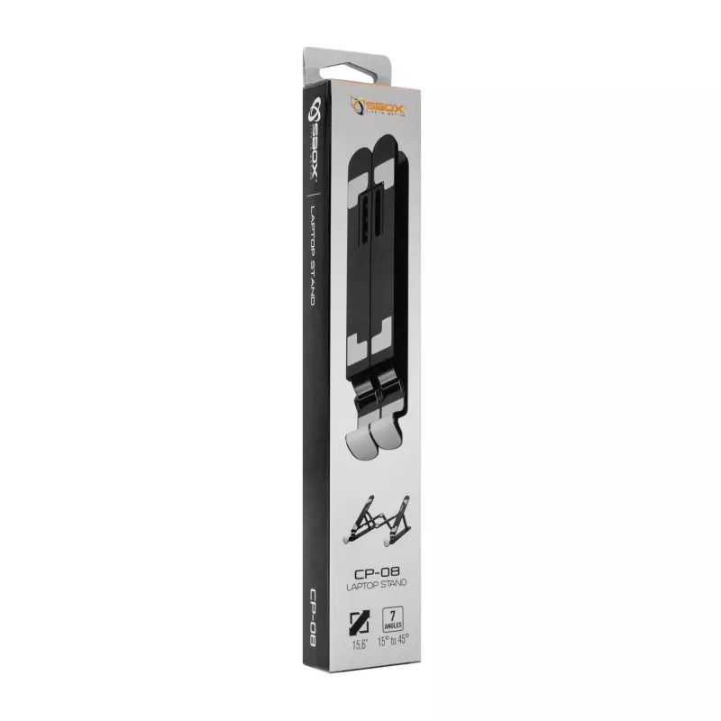 Kannettavan tietokoneen jäähdytysalusta SBOX CP-08, 4 tuuletinta, USB-käyttöinen