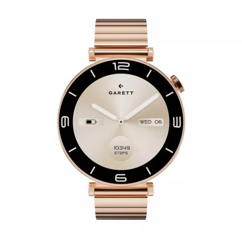 Älykello Garett Rose Pink Gold Steel