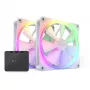 NZXT F140 RGB 140 mm Twin Pack valkoinen