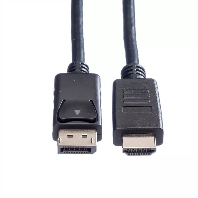 ROLINE DisplayPort-kaapeli DP - HDTV, ST/ST, musta, 1,5 m (11.04.5779)