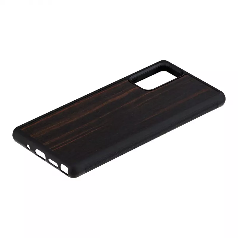 Suojakotelo Man and Wood Samsung Galaxy Note 20 — eebenpuu musta