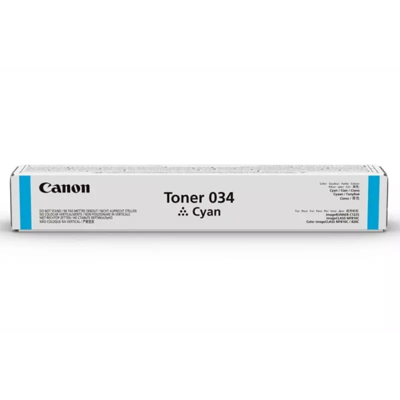 Canon 034 värikasetti 1 kpl alkuperäinen syaani