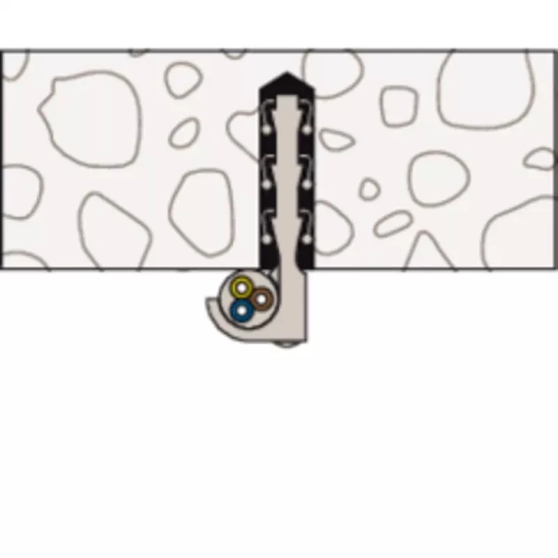Kaapelikiinnike Fischer 58155