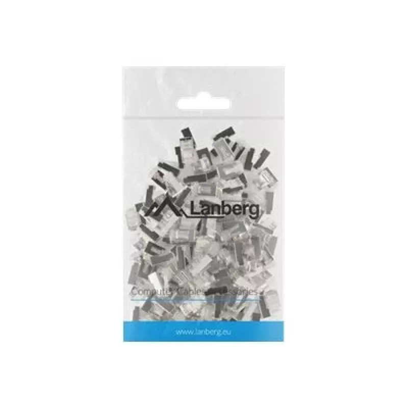 Lanberg PLS-5000 johdinliitin RJ-45 ruostumaton teräs - läpinäkyvä (PLS-5000)