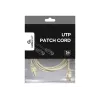 Gembird - verkkokaapeli - RJ-45 (M) - RJ-45 (M) - 2 m - UTP - CAT 5e - valettu - harmaa