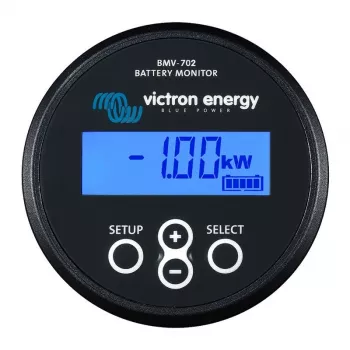 Akkuvahti Victron Energy BMV-702 musta 12V 500A Bluetoothilla