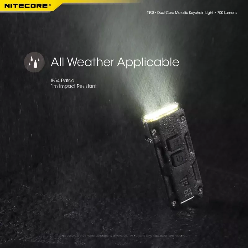 Nitecore TIP SE musta käsivalaisin LED