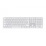 Apple Magic -näppäimistö MXK73D/A yleiskäyttöön USB + Bluetooth QWERTZ saksa valkoinen