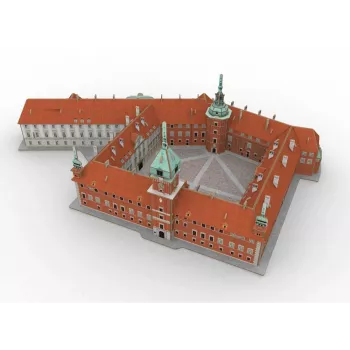 3D-palapeli Cubicfun Varsovan kuninkaanlinna malli 306-20268 – arkkitehtuurimalli kartongista, mittakaavaa ja kappalemäärää ei ilmoitettu