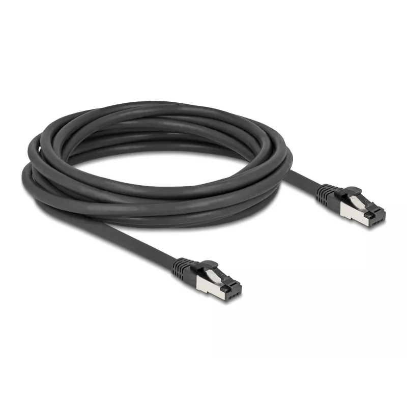 Verkkokaapeli DeLOCK 80574 RJ-45 Cat8.1 5 m musta