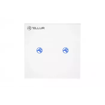 Älykäs WLAN-kytkin Tellur SS2N — 2 porttia, 1800 W yhteensä, 10 A per kanava