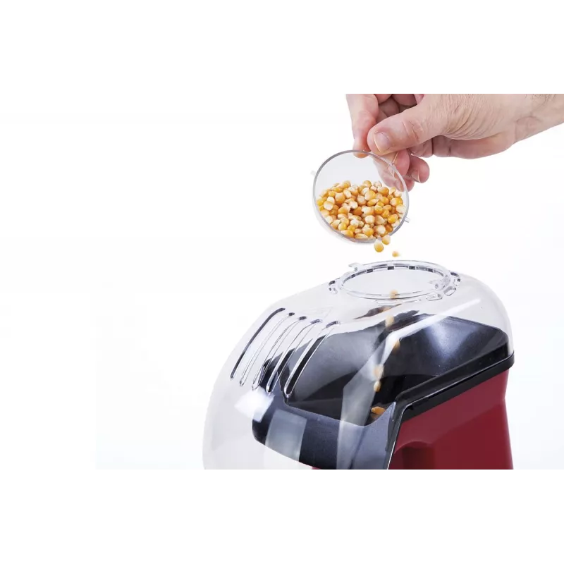Popcorninvalmistaja JATA PAL97 punainen ruostumaton teräs