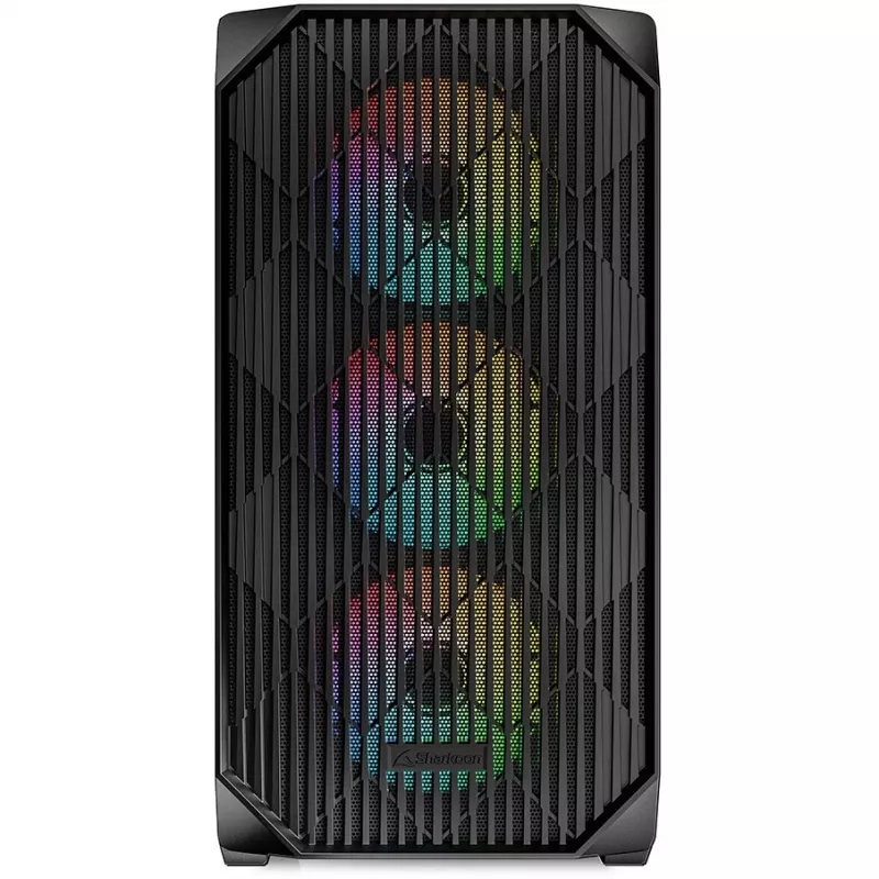 Sharkoon MK3 RGB Micro Tower musta