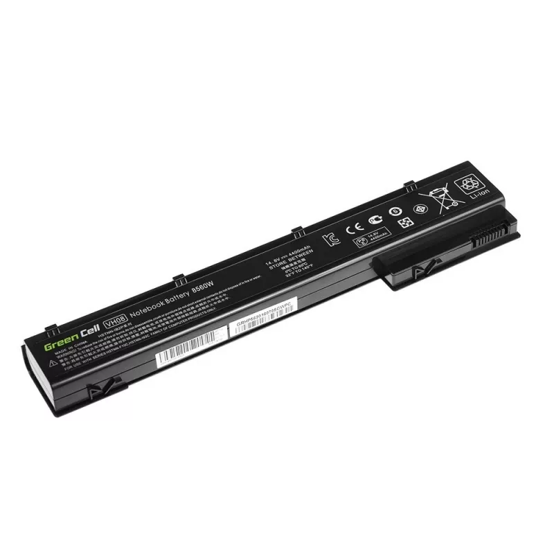Akku Green Cell HP56 HP EliteBook 8560w 8570w 8760w 8770w, Li-Ion 4400 mAh, musta