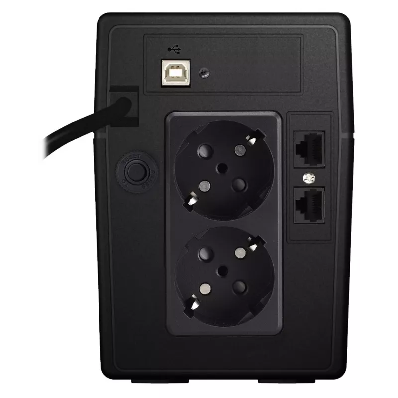 PowerWalker VI 850 LCD keskeytymätön virransyöttö (UPS) Line-Interactive 0,85 kVA 480 W