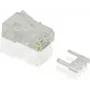 VALUE verkkoliitäntä - RJ-45 (M) - suojaamaton - CAT 6e - läpinäkyvä (100 kpl pakkaus)