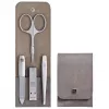ZWILLING TWINOX ruostumattomasta teräksestä valmistetut tarvikkeet, taupe, 4 kpl