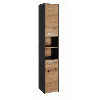 Topeshop S30 ANTRACYT/ARTISAN kylpyhuonekaappi