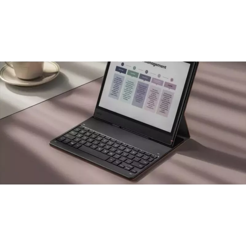 Onyx Boox Note Air 5 C magneettinen suojakotelo näppäimistöllä, ruskea, OCV0520R