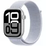 APPLE Watch Series 10 GPS 46 mm hopeinen alumiinikuori Blue Cloud Sport Loop -rannekkeella