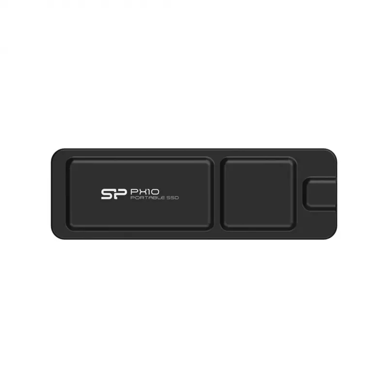 Ulkoinen SSD Silicon Power PX10 512 GB USB Type-C 3.2 Gen 2, 1050 MB/s, alumiini, musta