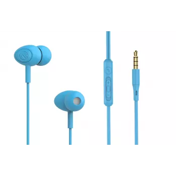 Johdolliset in-ear-kuulokkeet Tellur Basic Gamma sininen