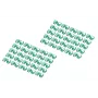 DIGITUS - kaapeliklipsit värikoodauksella - patch-kaapeleille - vihreä (100 kpl pakkaus) (A-CC-G)