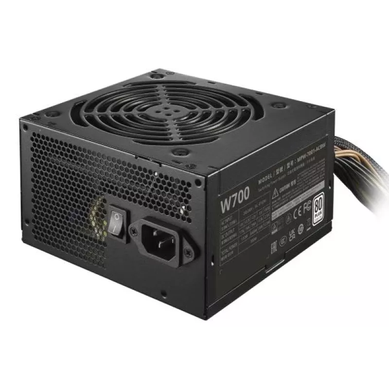 Virtalähde Elite NEX White 700W 80+ musta mesh-kaapeli