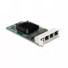 DeLOCK PCI Express x4 -kortti 4 x RJ45 Gigabit LAN BCM harmaa