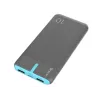 PowerBank EnerGo 10000mAh harmaa-sininen