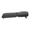 Logitech ERGO K860 - näppäimistö - langaton - 2,4 GHz, Bluetooth 5.0 - QWERTY - espanjalainen - grafiitti
