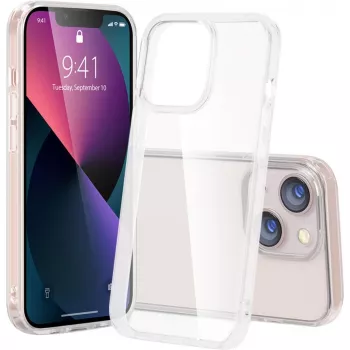 Nevox StyleShell SHOCKFlex - iPhone 16 6.1, läpinäkyvä