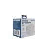 Matkavirtalähde GEMBIRD TPA-1A2C20-01-W — 20 W, USB-A (18 W) + 2× USB-C (20 W), pistoke tyyppi E, valkoinen
