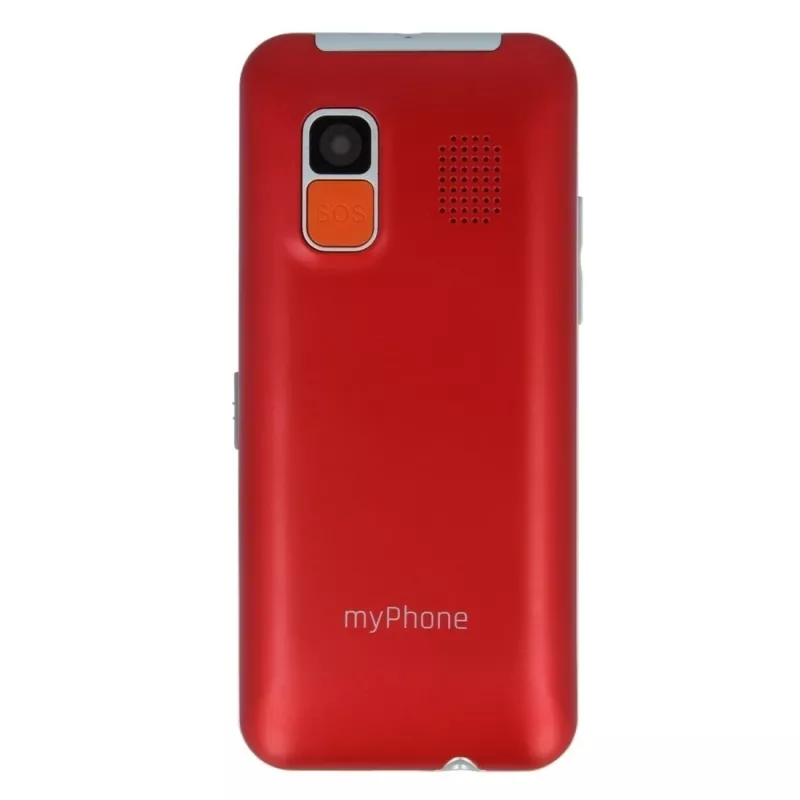 myPhone Halo Easy 4,32 cm (1,7 inch) 70 g harmaa, punainen aloittelijan puhelin