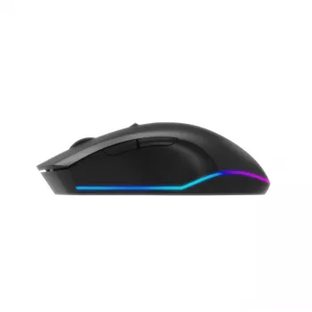 Langaton optinen RF-hiiri Gembird MUSGW-6BL-02 — oikeakätisille, 3200 DPI, 6 painiketta, musta, RGB