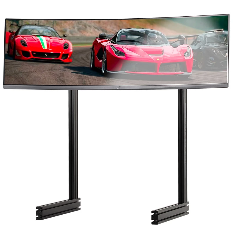 Next Level Racing Elite Freestanding Single Monitor Stand Black Edition NLR-E035 - monitoriteline