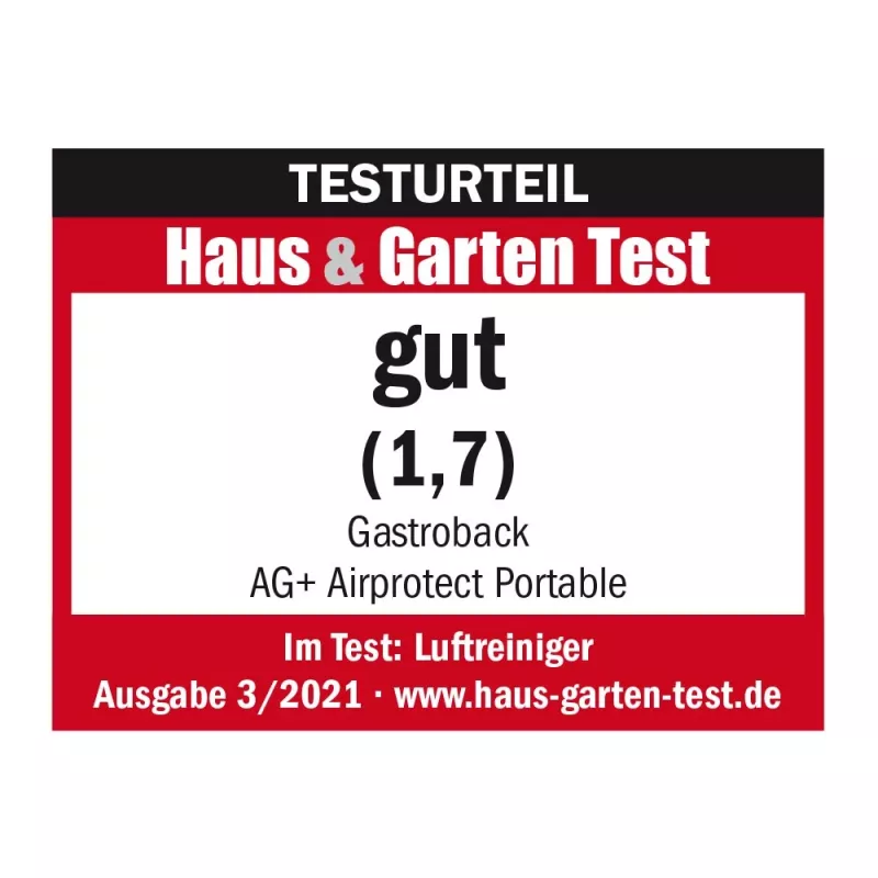 Ilmanpuhdistin Gastroback AG+ Airprotect Portable