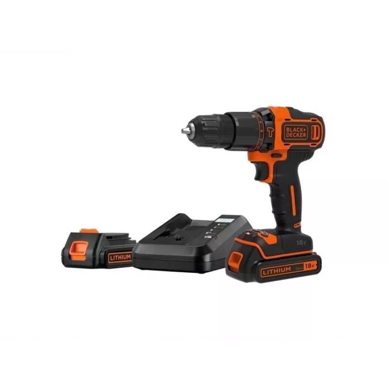 Black & Decker BDCHD18K1B2-QW porakone 1400 kierr./min